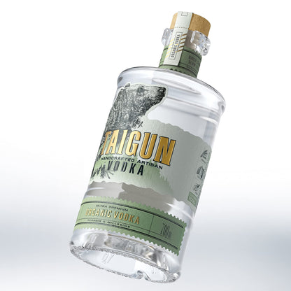 Bottle of Taigun Organic Siberian Vodka 4