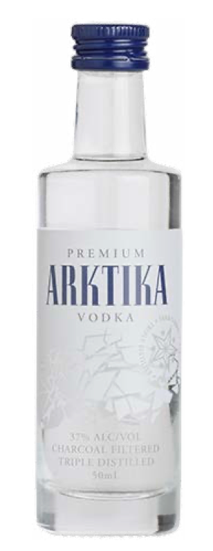 Bottle of Arktika Premium Vodka 100ml