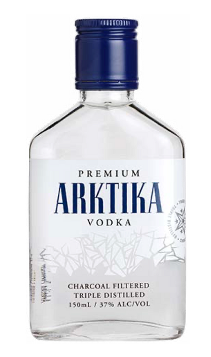 Bottle of Arktika Premium Vodka 50ml