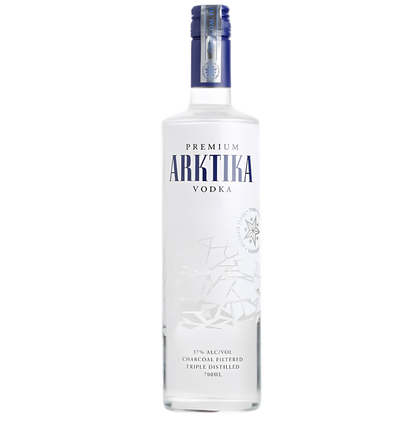 Bottle of Arktika Premium Vodka