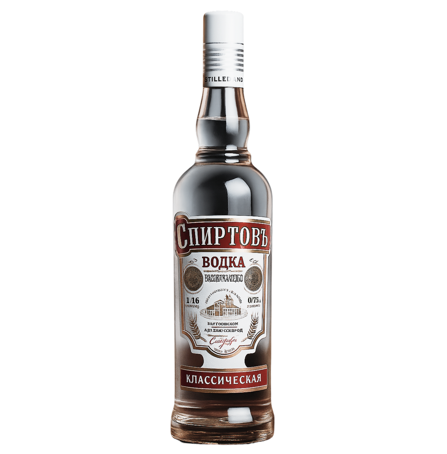 Bottle of Spiritov Klassicheskaya Vodka
