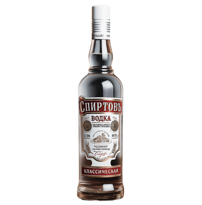Bottle of Spiritov Klassicheskaya Vodka
