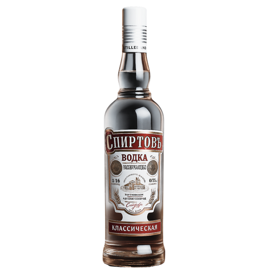 Bottle of Spiritov Klassicheskaya Vodka